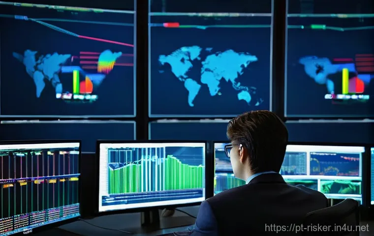 위험관리기술자 실무 경험을 쌓는 방법 - **Prompt 1 (Operational Risks):**
    "A diverse team of young professionals, 30s-40s, both men and ...